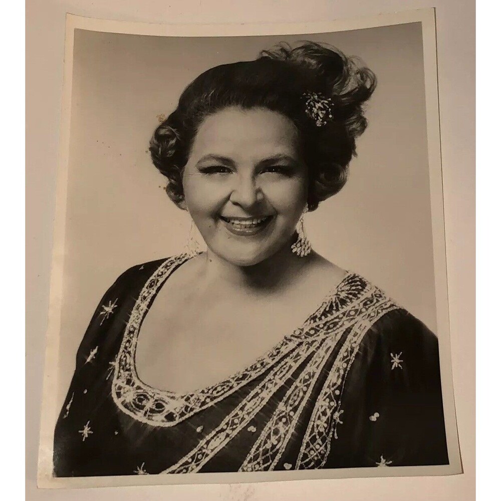 1940s KATE SMITH Promotional Photograph 8x10 Original ESTATE Rare Studio Shoot